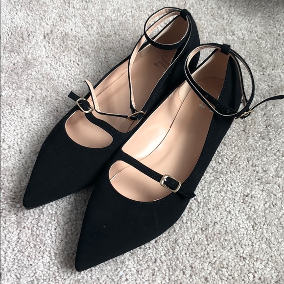 dsw shoes black flats